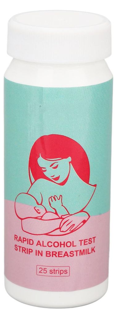 25 Stück Muttermilch-Alkohol-Teststreifen, schnelle und Produktbild 