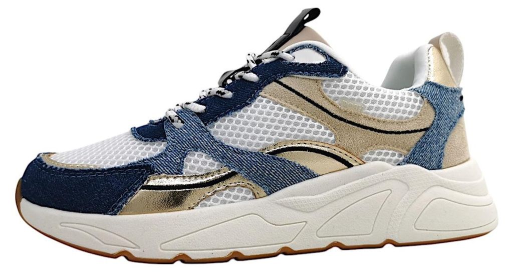 Scarpe da donna Poelman, modello stringato, colore bianco, Immagine del prodotto 