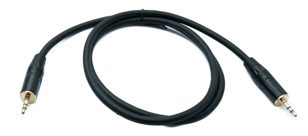 SYSTEM-S Cavo jack audio 100 cm da 3,5 mm a 3 pin con adattatore AUX
