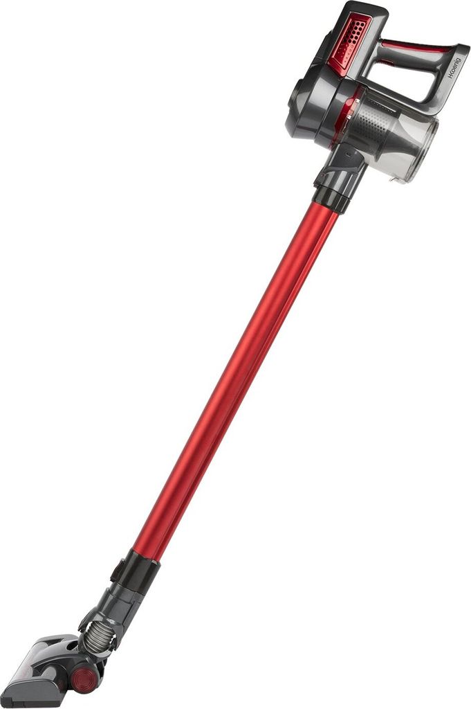 H.Koenig Kabelloser und beutelloser Staubsauger 22.2v 3-in-1 UP600 PowerClean - Leistungsstark - Kompakt - Leicht - Leise - Haustiere - Turbo-Bürs...