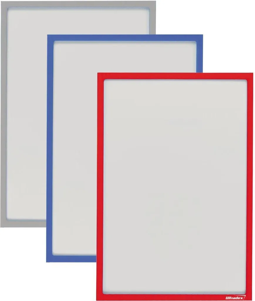 Ultradex 889309 Tasca Info 435x312mm Grigia 5pz - Soluzione Visual Management