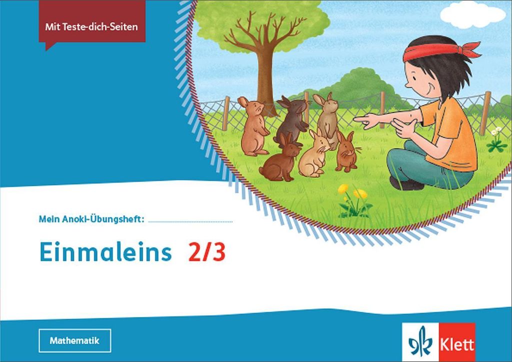 Mein Anoki-Übungsheft - Einmaleins 2/3 Produktbild 