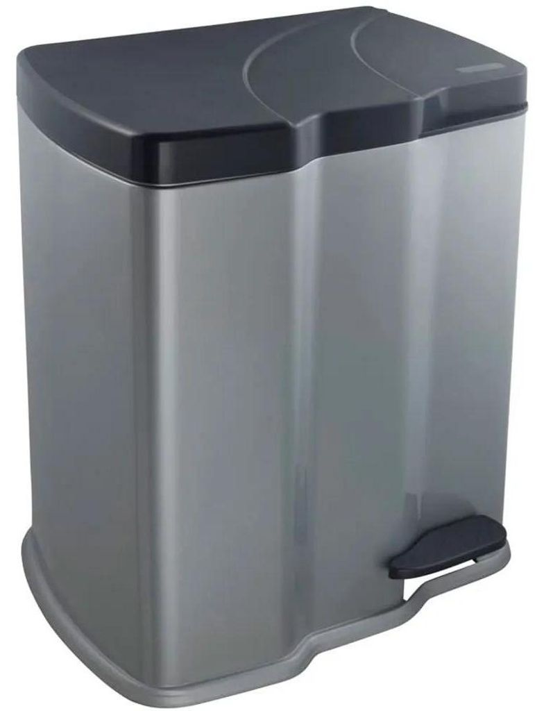 keeeper ECO Pedal Bin Mülleimer 7 l + 15 l 39,5 x 29 x 43 Obrázok produktu 