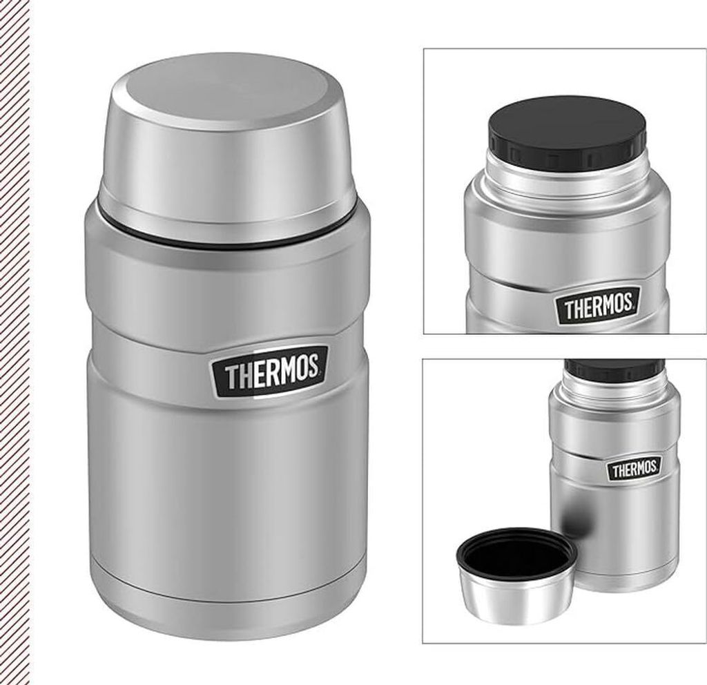 THERMOS Speisegefäß Stainless King, Edelstahl mattiert 0,71 Produktbild 