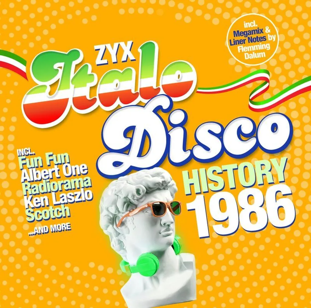Compilation Vinyle Italo Disco ZYX 1986 pour Soirée Rétro et DJ Set