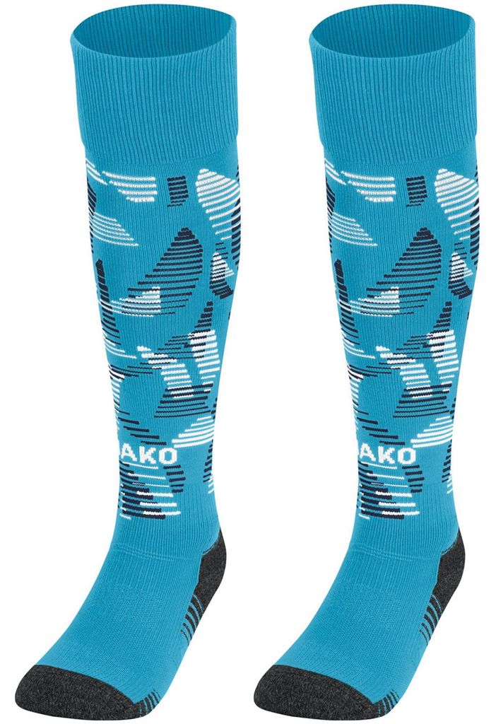 Jako Stutzenstrumpf Sonic - aqua/marine/weiß, Größe:47-50