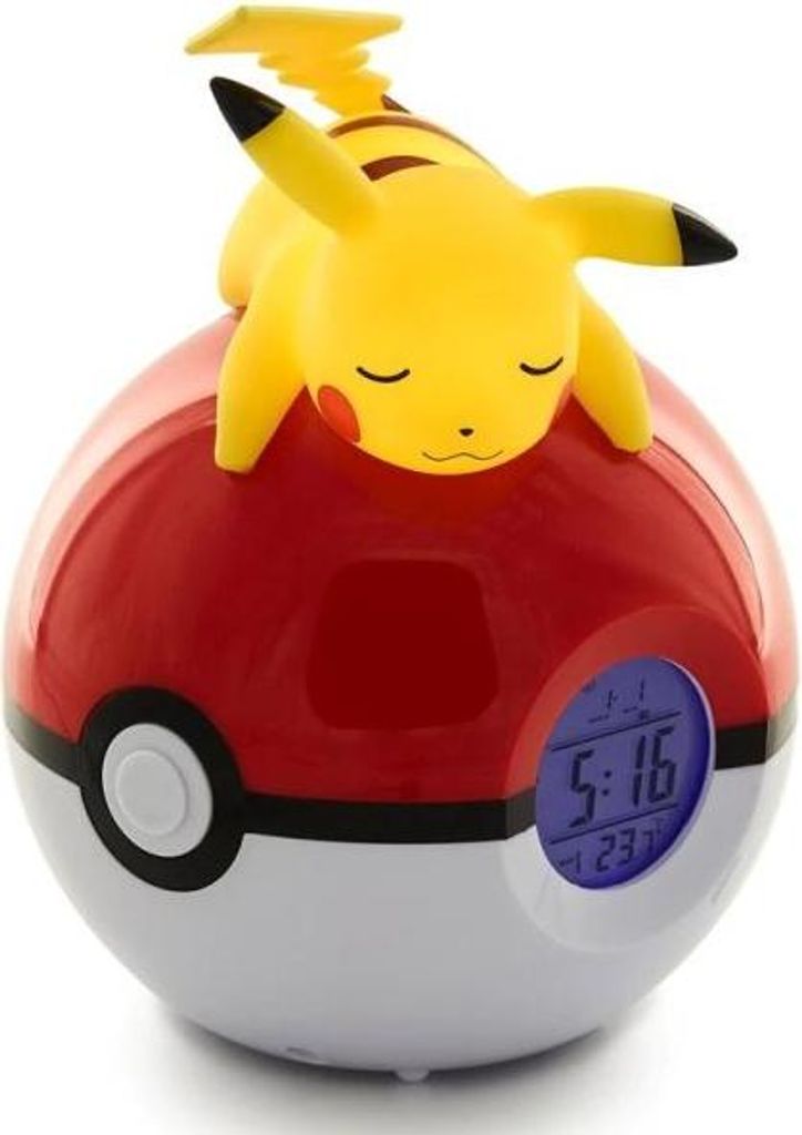 TEKNOFUN 3760158113546, Cyfrowy budzik, Pokémon, Pikachu, Zdjęcie produktu 