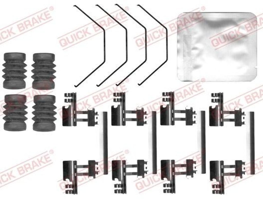 QUICK BRAKE 109-0170 Zubehörsatz Scheibenbremsbelag Vorne für MAZDA CX-30 (DM) 3 Schrägheck (BP) 3 Limousine (BP)