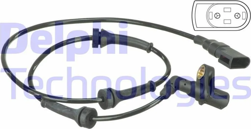 Delphi SS20488 Sensore Velocità Ruota Ford KA - Ricambio OE 1320247