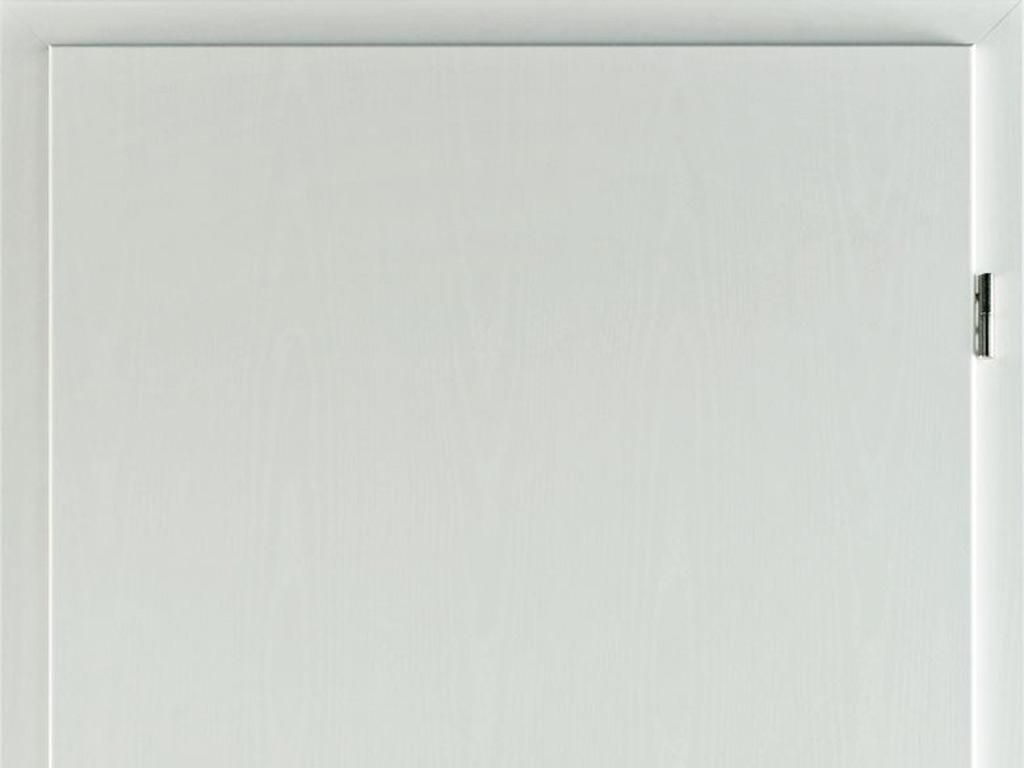 PRÜM Zarge Esche Weiß 1000x2100mm CPL Türzarge, Laminatoberfläche Rundkante Verstellbereich, Gefälzte Zargenkante für Zimmertüren