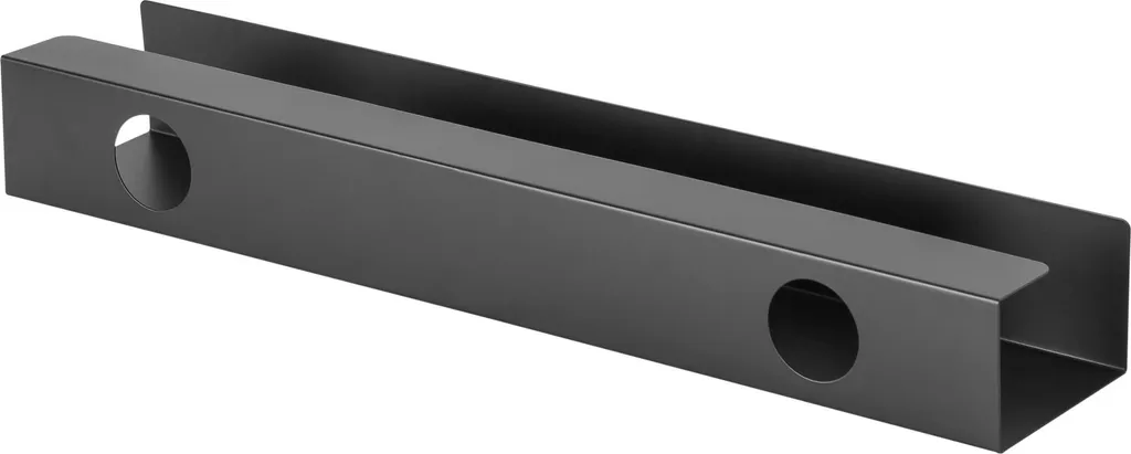 Support AlzaErgo CMT110 noir contre les douleurs de cou et de dos au PC
