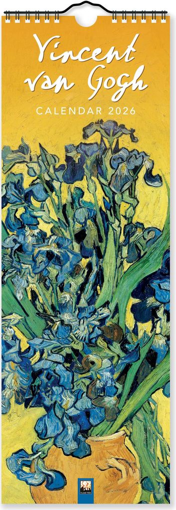 Flame Tree Publishing: Vincent van Gogh - Slimline-Kalender