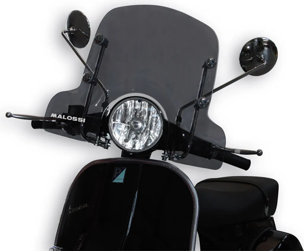 Améliorez votre confort avec la bulle Malossi Sport Screen fumée 50,7x44 cm