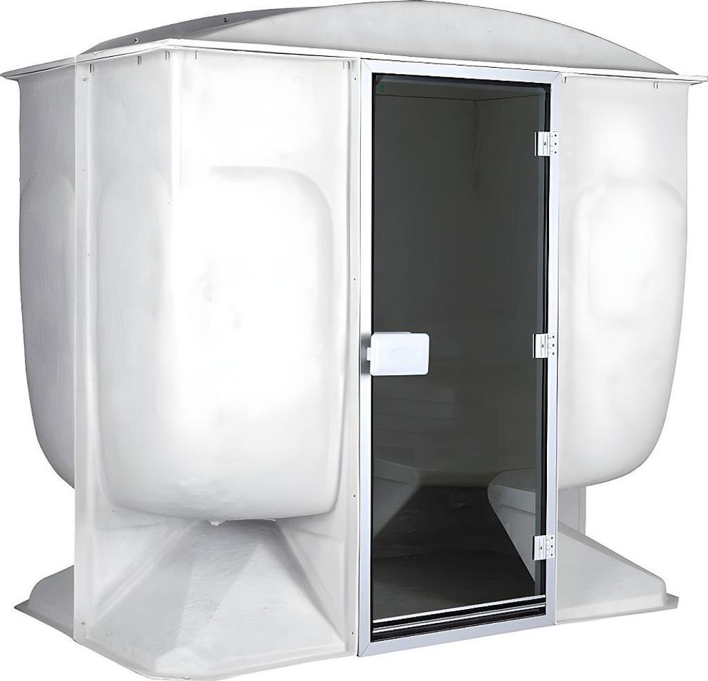 Dampfbad Kabine Hammam - 6 Personen - 212 x 134 x 210 cm - VENUS