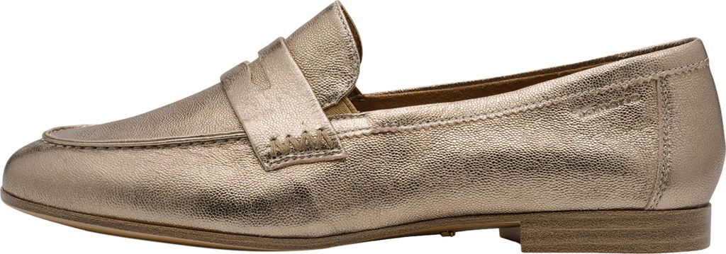 Tamaris Damen Slipper Leder, metallic, 40 EU Produktbild 