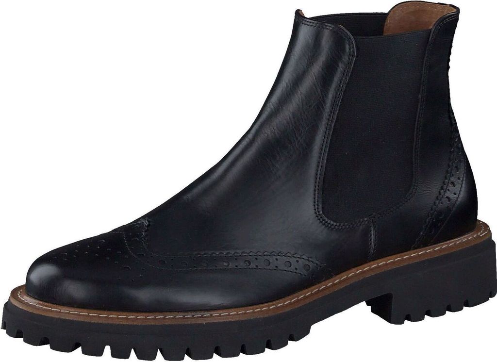 Paul Green Chelsea Stiefelette - Schwarz Glattleder Größe: Produktbild 1