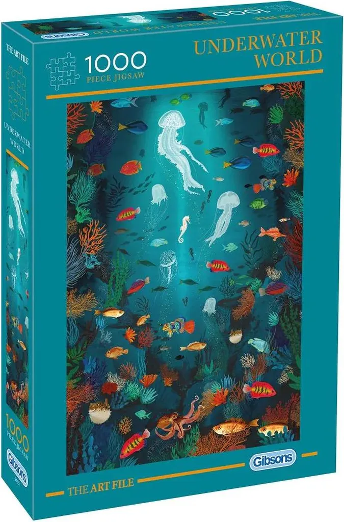 Puzzle 1000 pièces Underwater World pour Loisir Créatif et Détente Océan