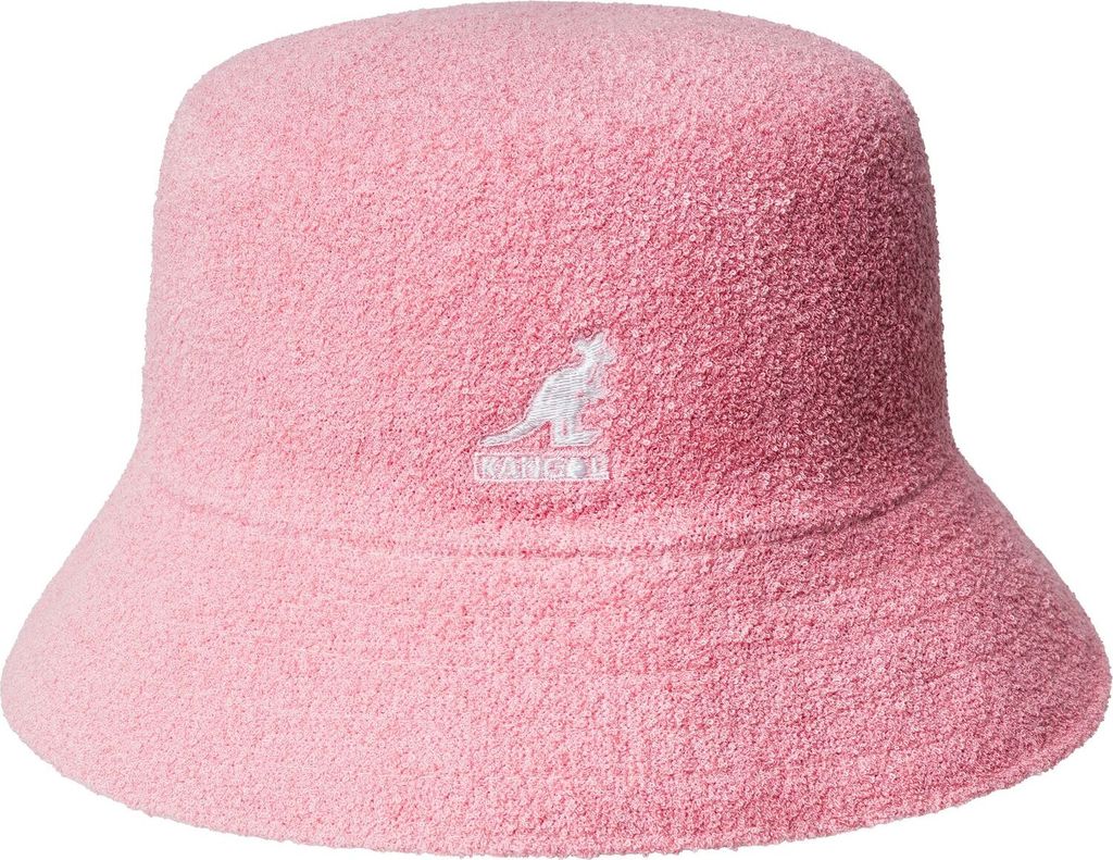 Kangol Frottee Bermuda Bucket Hat Fischerhut mit Logo-Stick