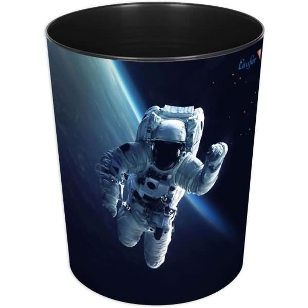Läufer Papierkorb Astronaut Produktbild 