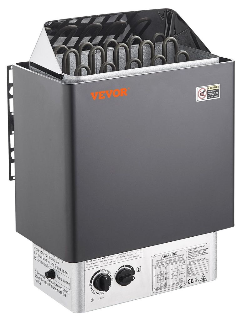 Poêle de sauna VEVOR, 8 kW, 400 V, 3N Chauffage de sauna Image du produit 