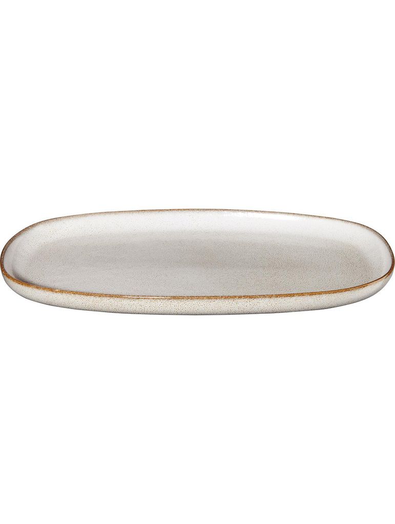 ASA Platte, oval, sand  31 x 18 cm, h. 2 cm Produktbild 