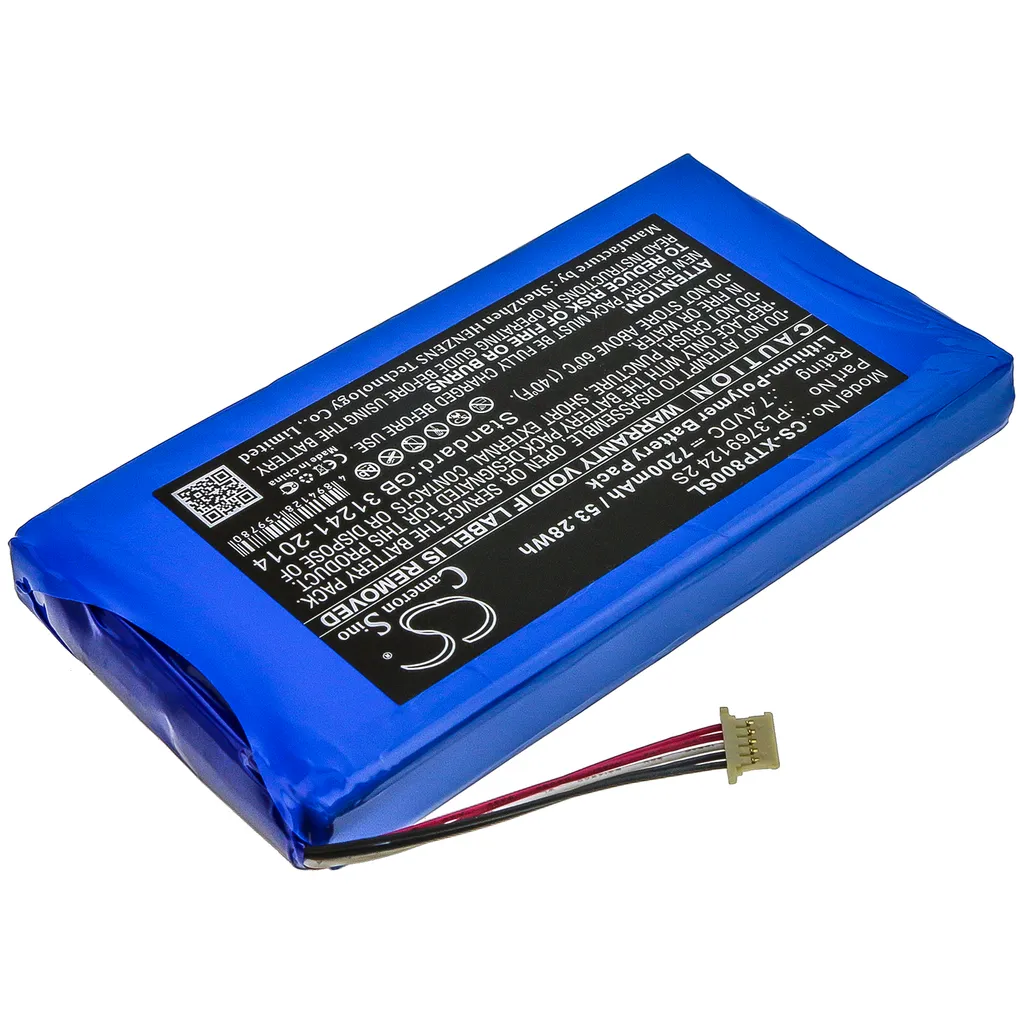 Batterie TECHTEK pour XTOOL PS80 PS90 et EZ500 - Remplacement Fiable - 2