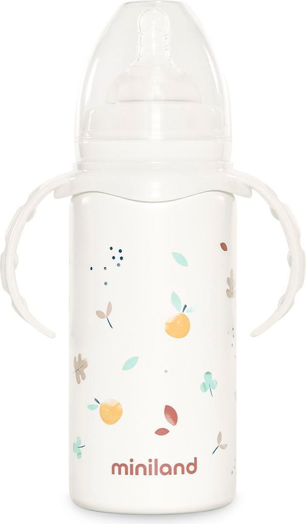 Miniland Edelstahl-Trinklernflasche Thermobaby 240 Produktbild 