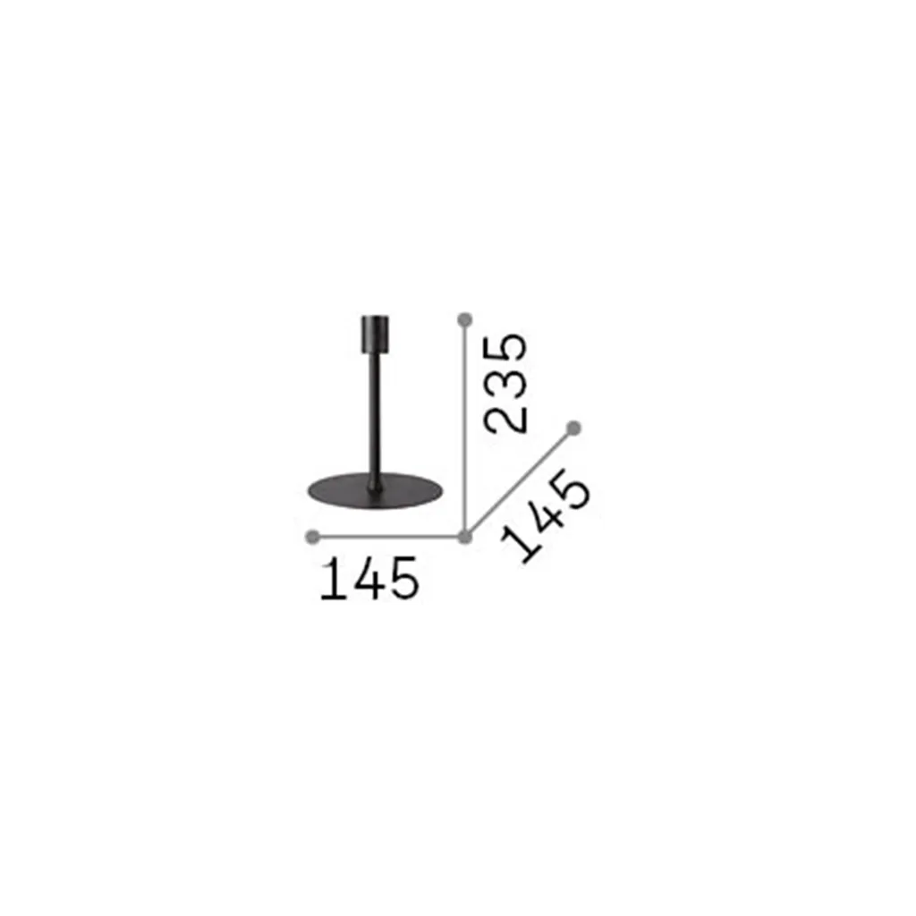 Petite lampe de bureau blanche E27 Metal - Format compact Office Set - 2