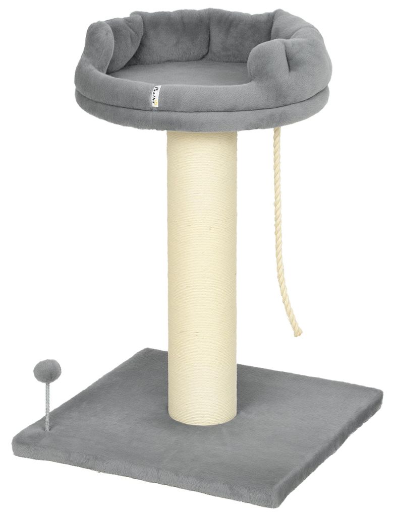 PawHut Kratzbaum klein, 85 cm Katzenbaum, Katzenkratzbaum Produktbild 