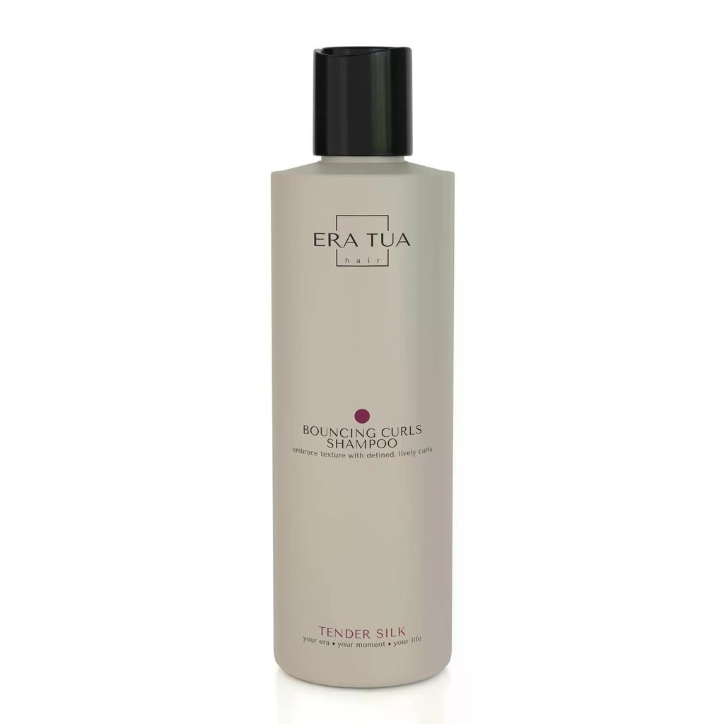 Era Tua „Tender Silk“ Curl & Locken Shampoo 250 ml – Feuchtigkeitsspendendes Shampoo für definierte, geschmeidige Locken