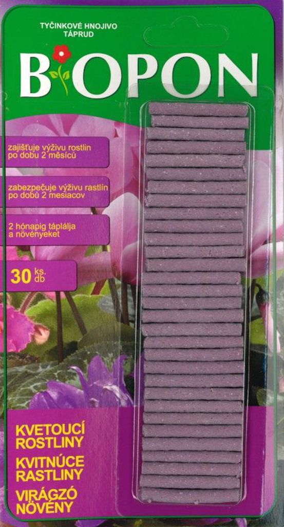 BIOPON hnojivo na kvety 30ks Obrázok produktu 