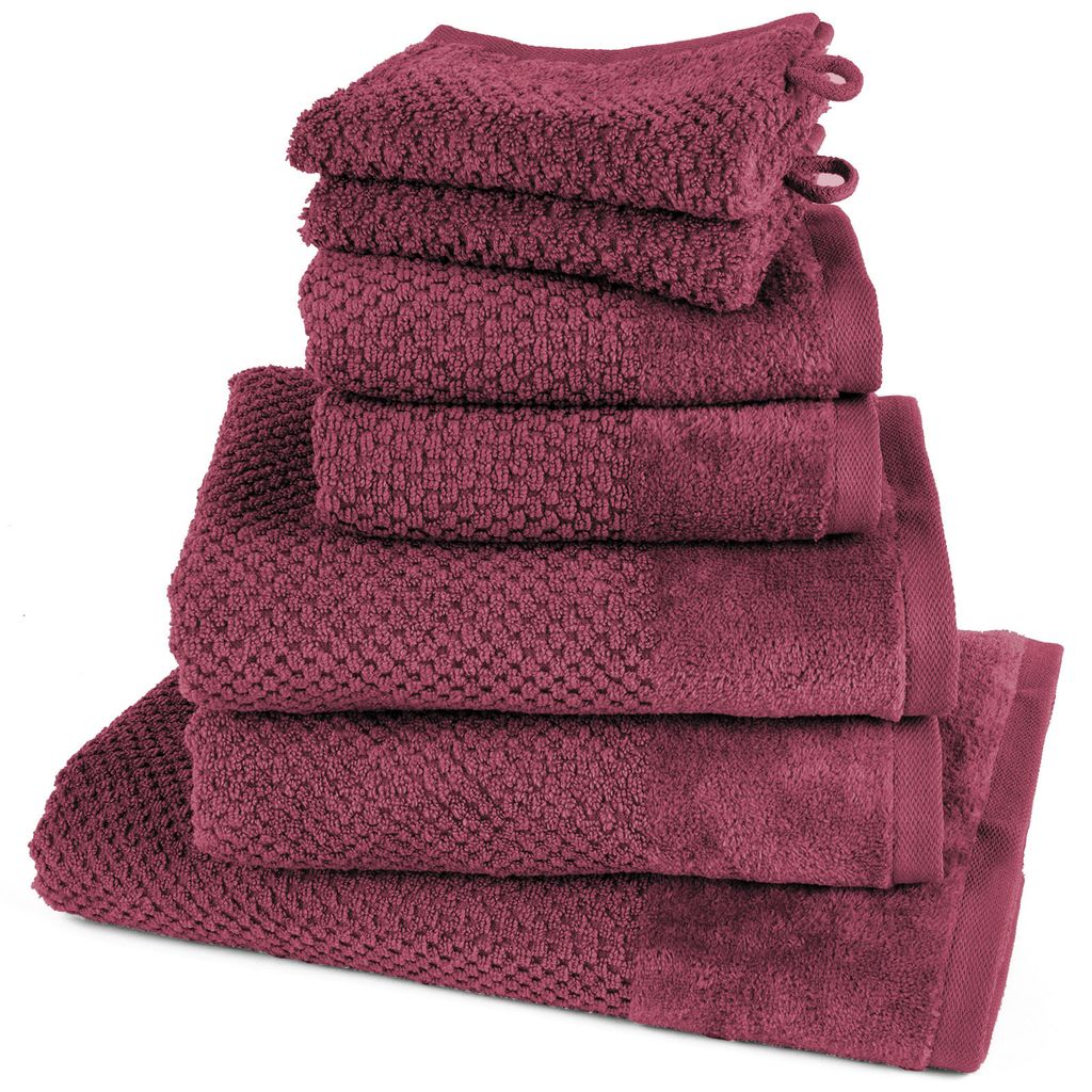 Pure Label 7-TLG Handtücher Set aus Baumwolle - 1x Badetuch Produktbild 