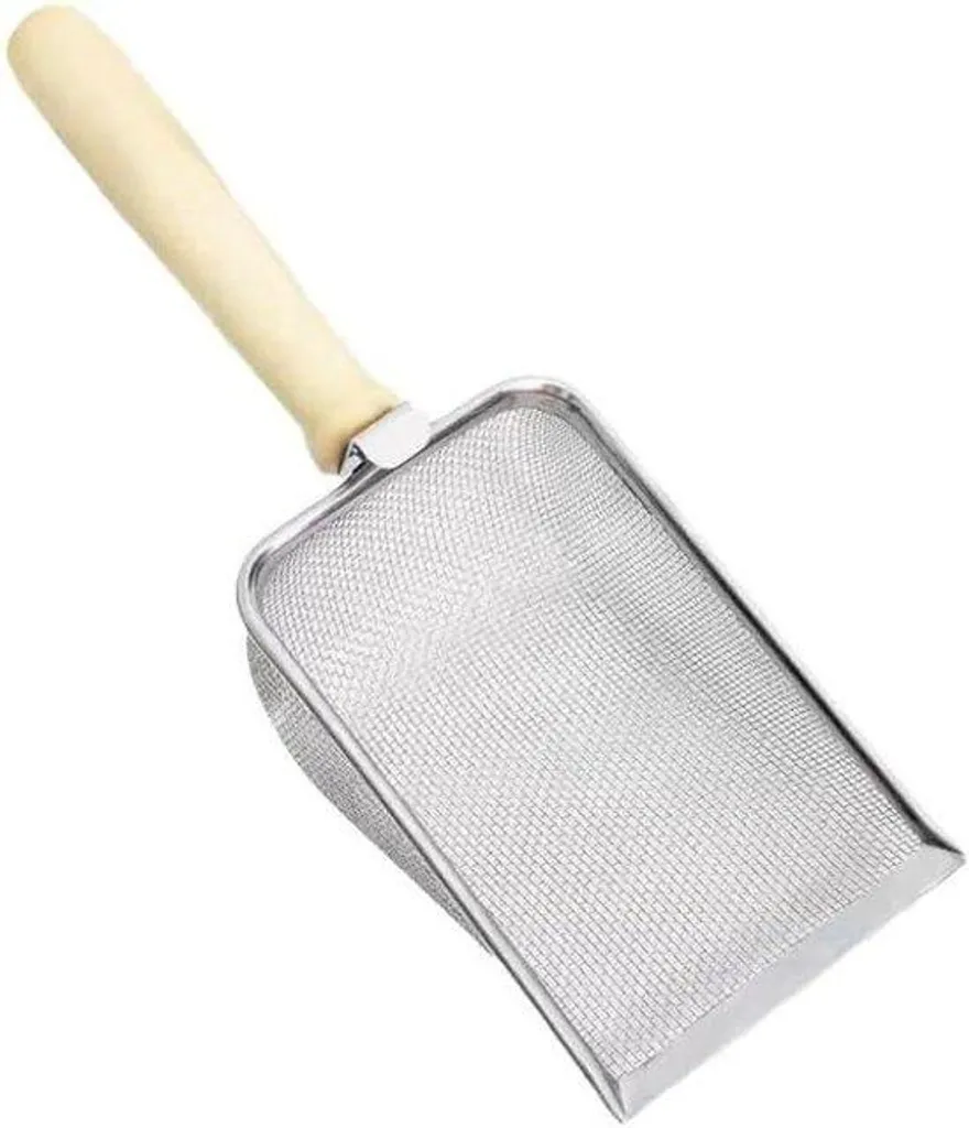 Bac à litière ergonomique pour chat - Entretien rapide et pelle inox