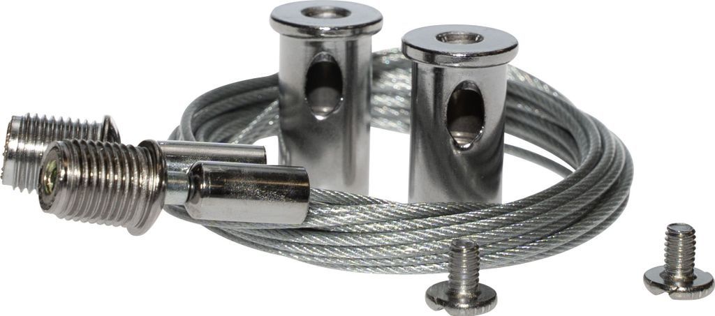 DOTLUX Abhängeset für LED-Balkenleuchte LIGHTBAR 1,5 Meter Set 2 Stück