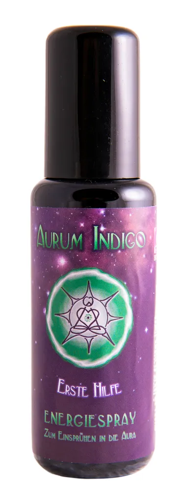 Aurum Indigo Spray Energetico 50ml - Supporto per Integrazione Aurica
