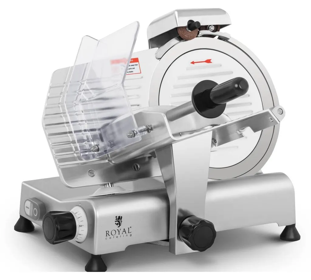 Trancheuse électrique 150W : fini les tranches irrégulières 250mm