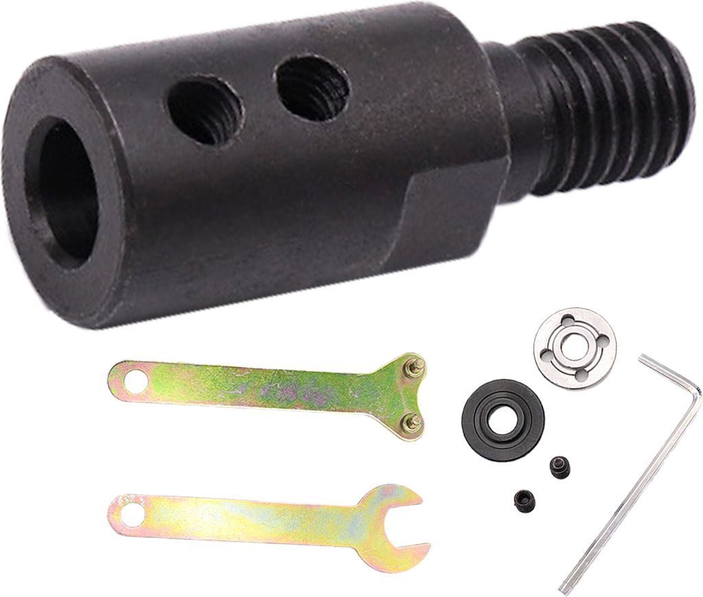 6pcs/set 5mm-14mm M10 Langable Saw Chuck-Adapter Raudy einfach zu installieren Zubehör dedizierte Kupplungsadapter für die Fabrik-8 mm