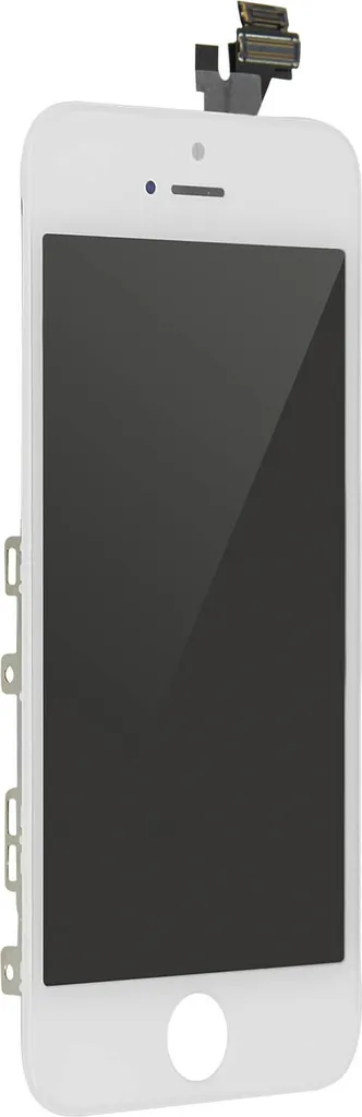 Écran de remplacement prémonté pour iPhone SE / 5S - Vitre Blanche LCD