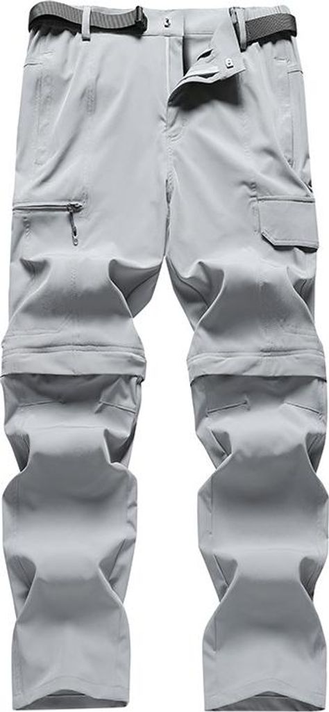 Sommer Neue Schnelltrocknende Hose Herren Outdoor Sport Wasserdicht Atmungsaktiv Schnelltrocknende Hose Angriffshose Locker Abnehmbar In Shorts Gra...