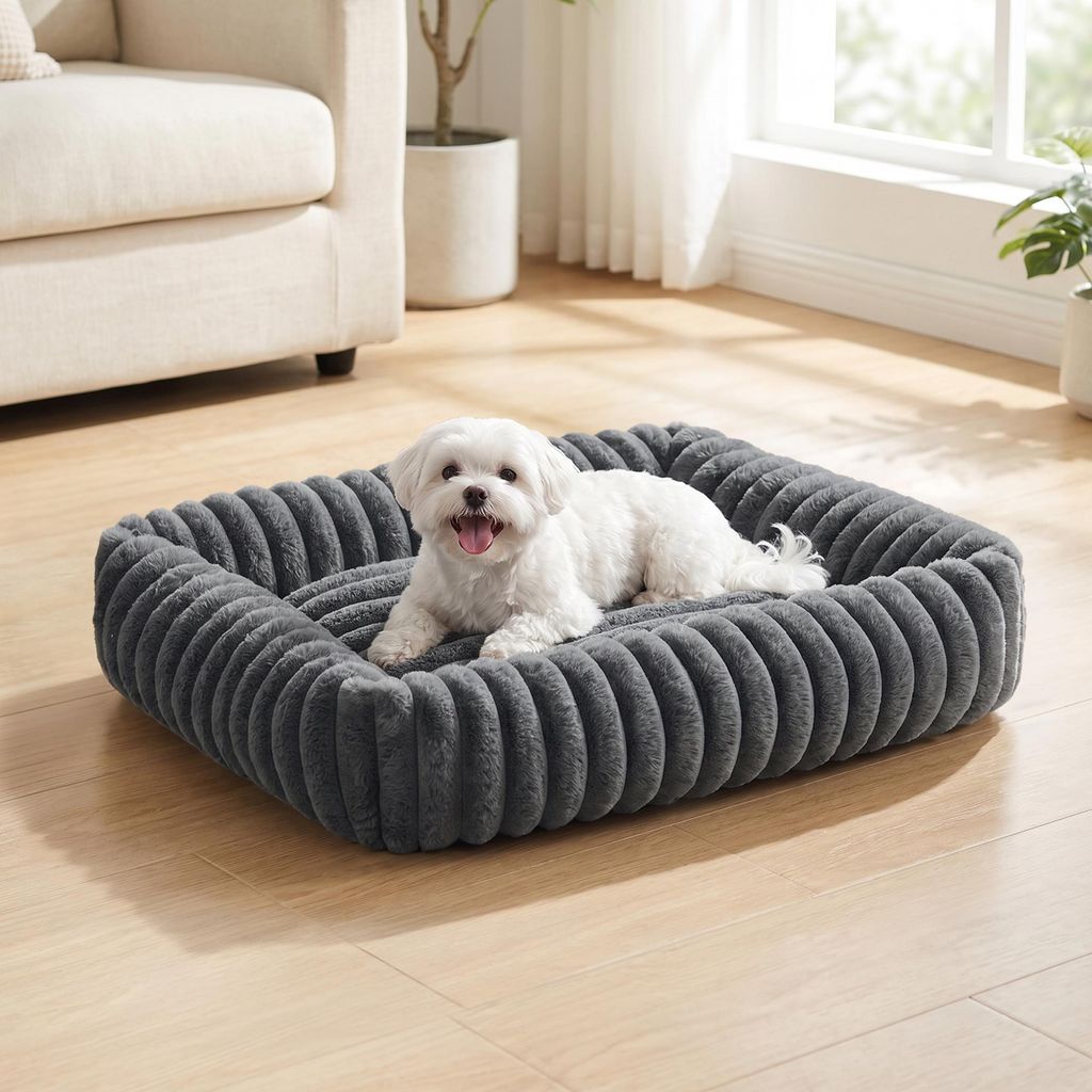 FEANDREA Hundebett, orthopädisches Hundekörbchen, Produktbild 