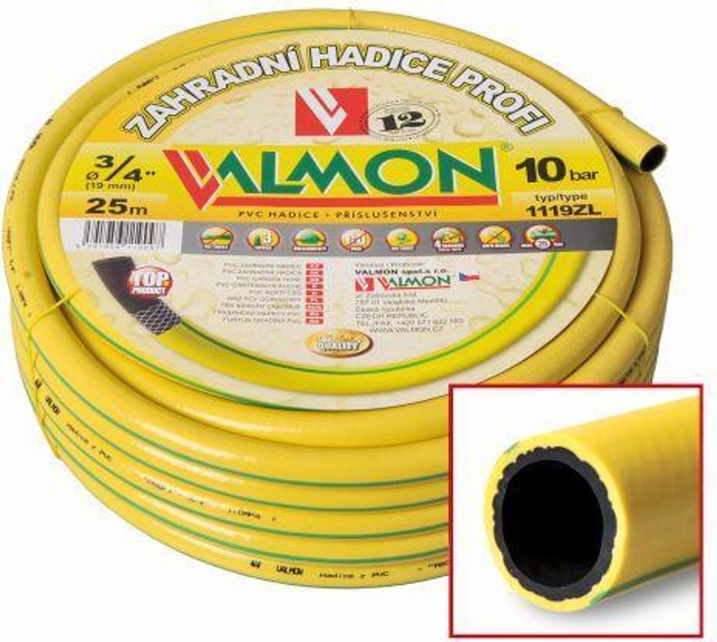 Schlauch 1119 3/4" PROFI (25m), undurchsichtig ŽL