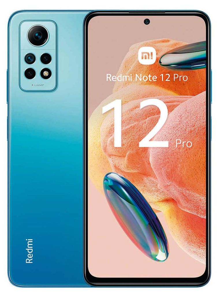 Xiaomi Redmi Note 12 Pro 4G 8GB/256GB Blau (Glacier Blue) Produktbild 