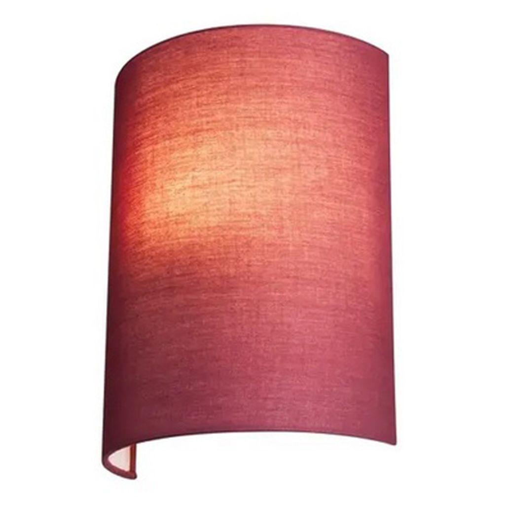 SLV Applique Abat-jour FENDA Demi-abat-jour Textile Rouge Image du produit 