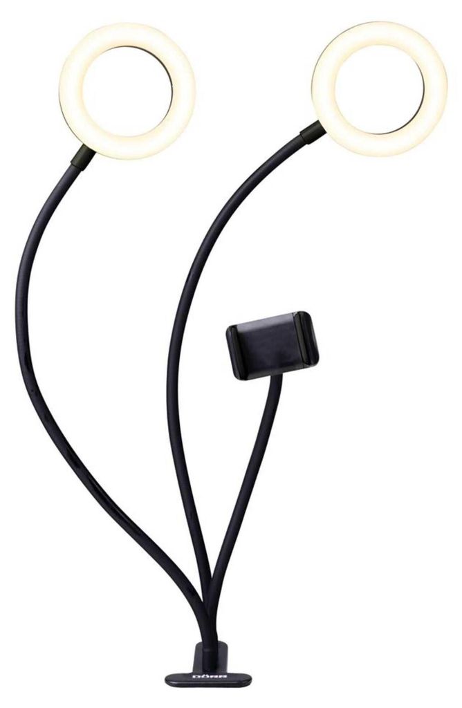 Dörr SLR-12 Bi-color LED Selfie Ringlicht Produktbild 