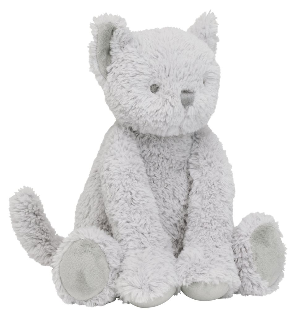 Happy Horse Kuschelkatze Cobien 38 cm grau - weiches Plüschspielzeug