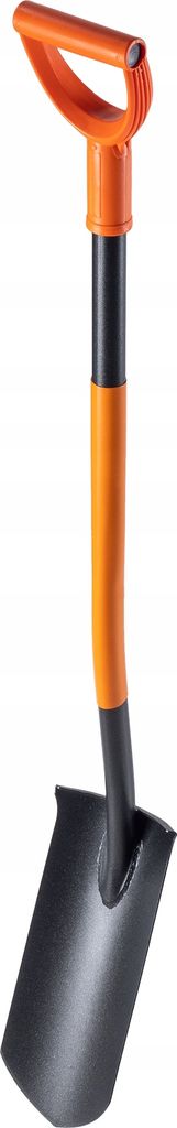KADAX Drainierspaten "Lerum", mit D-Griff, Schaufel aus Stahl, Gartenspaten, Schaufeln & Spaten, 121 cm