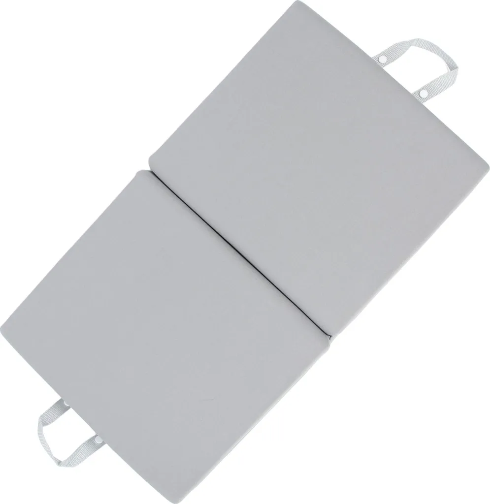 Support de bain ergonomique pour nouveau-né, coussin gris multi-usage - 5