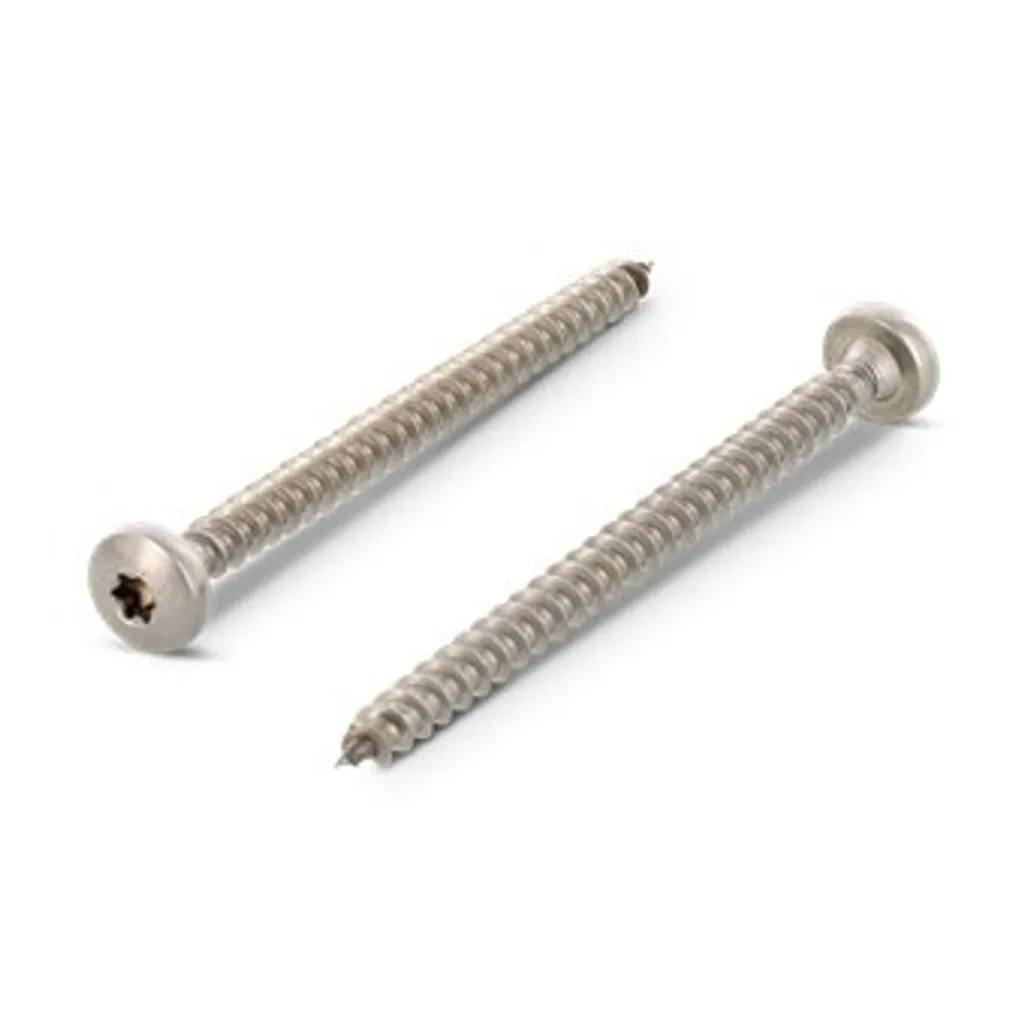 500 Viti Legno Inox A2 4.0x20mm TX20 - Kit per Esterni e Hobby