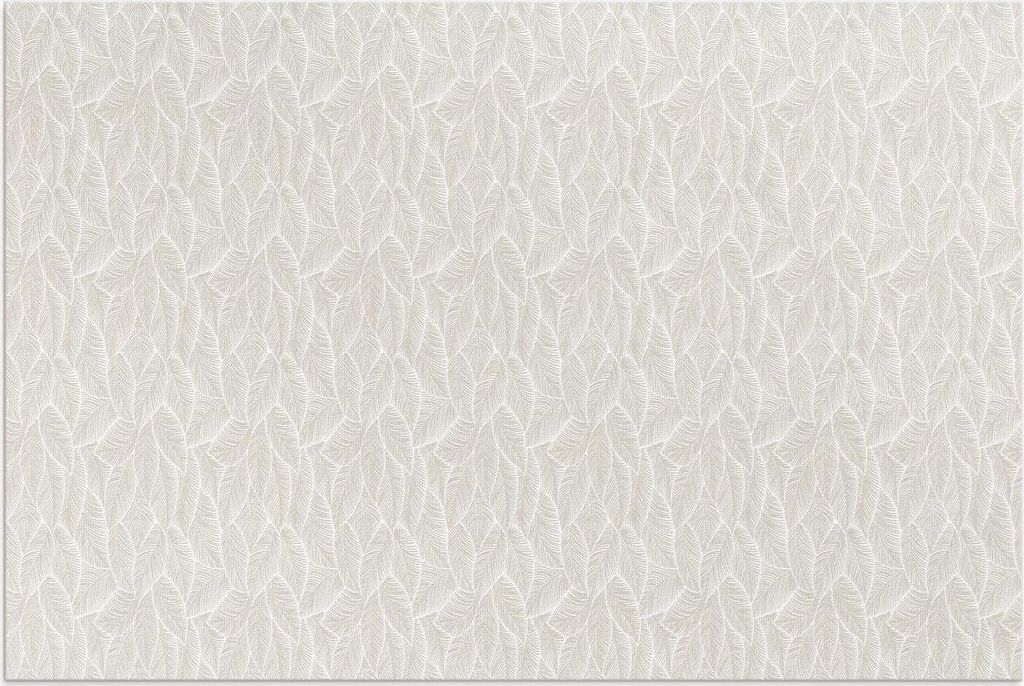 Kleine Blätter, zarter Boho-Stil – Vinylteppich – 60x90 cm – Outdoor Teppich – Terrasse – Wetterfest – Modern