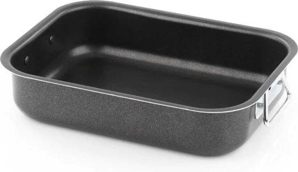 Plaque de cuisson aluminium 30 x 22 cm revêtue pour four et service table